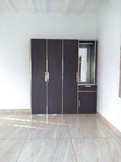 #wardrobe 
aluminium frame with pvc sheet