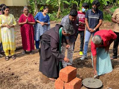 Stone laying ceremony

Client : Herman P J & Babitha
Location: cheranelloor
Area : 7129 sqft
#RNbuildingdesigners #Contractor #ContemporaryHouse #CivilEngineer