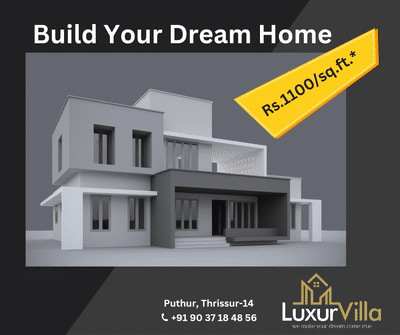 Build Your Dream Home 
 #homecostruction #Thrissur #vila #villaconstrction #villadesign #luxurvilla #budgethomes