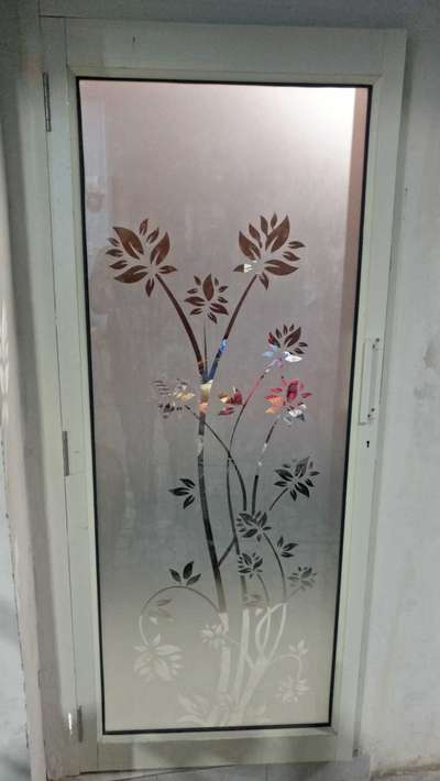 Aluminium Door With Glass Film