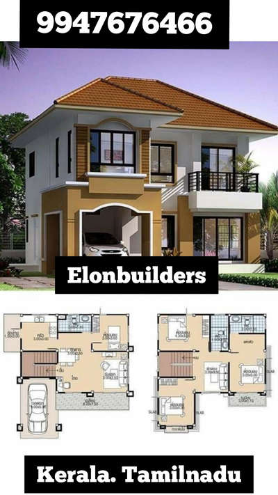 medium rage house'
#buildersinkerala #cunstruction #InteriorDesigner #HouseDesigns