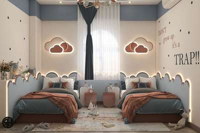 Kids bedroom #kidsbed  #Kidsroominterior  #Kidsroomdecor  #