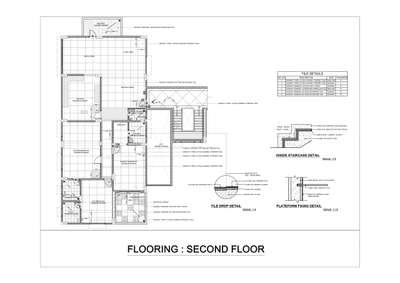 Flooring detailing with materials and measurements.


 #new_project #Architectural&Interior #3d #autocad #Interior_Work