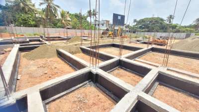 "HAZEL HOMES  NEW PROJECT"
SINGLE FLOOR RESIDENCE
PLINTH BEAM CONCRETING
Call +91 96 33 85 31 84 To bring your Imagination to Reality
Client   Name : Mr. SREEJITH                                        
Area               : (5704 SQ FT) 
Land Area      : 60 cent
 Location        : THRISSUR, OORAKAM
   4 BED WITH TOILETS , DRESSING AREA,LIVING ROOM,FAMILY LIVING , DINING ROOM,  UPPER LIVING , DOUBLE HEIGHT,KITCHEN , WORK AREA , STORE ROOM , UTILITY AREA, COVERED LANDSCAPE, CARPORCH
 #houseplan    #home designing  #interior design # exterior design #landscapping  #HouseConstruction