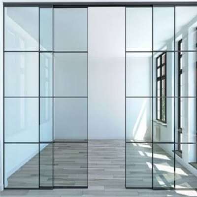 aluminium slim profile main sliding Door banwane hai contact 9891261481