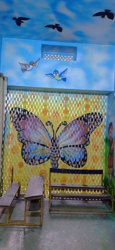 School Wall Painting  Gaya Bihar
