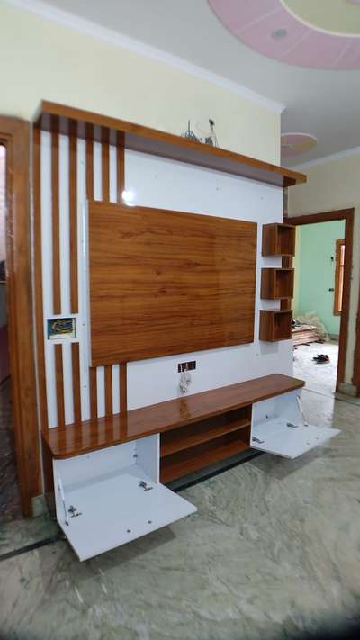 Tv unit design  #walltvunit #LivingRoomTVCabinet
