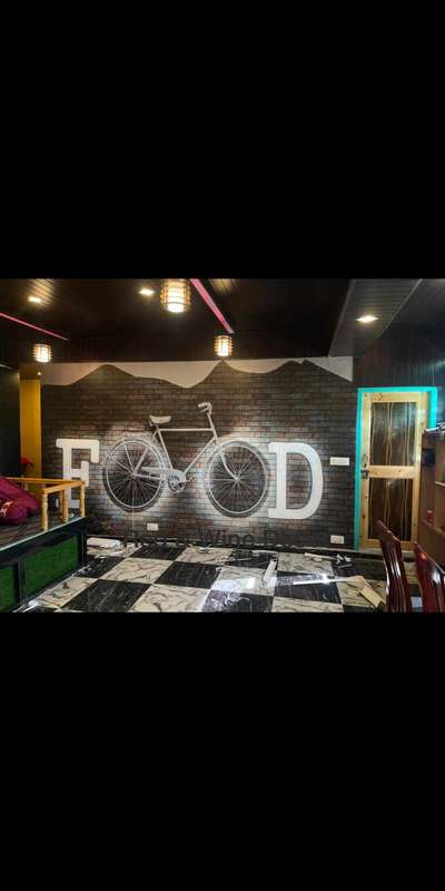 #customized_wallpaper #wallpapers #WALL_PAPER #luxuryinteriors #InteriorDesigner #Architectural&Interior #cafedesign #cafe #restaurant_bar_cafe_designer