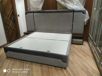 double bed in febric  #Beds