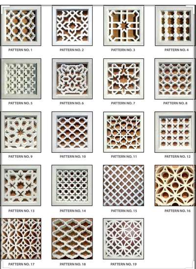 grc decorative screen patern