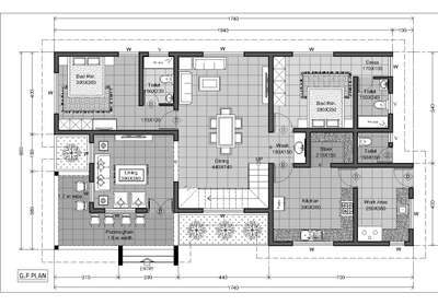 Model plan #basic vasthu concept #
 (ground floor - 1606 square feet)
(first floor - 974 square feet)
(Total floor Area - 2580 square feet)
 #modern elevation #Client_billa kurian,payyampally, mananthavadi,kerala.