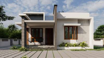 minimalistic exterior design 
.
 
.
..
.
.
.
. #exterior_Work  #atchitecturedesign  #InteriorDesigner  #render3d3d  #ElevationHome  #ElevationHome  #KeralaStyleHouse  #modernhome