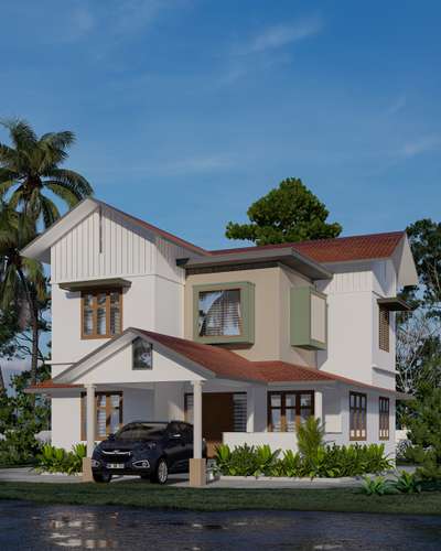 Renovation Project  #HouseRenovation #3d #exterior3D #HouseDesigns #3BHKHouse