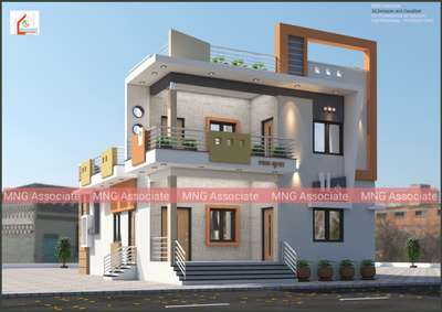 Village House Elevation design | luxurious farmhouse home design #sweet_home  #trendingdesign  #viralposts  #grand_casa_luxury_villas  #interior_designer_in_rajasthan  #jalore