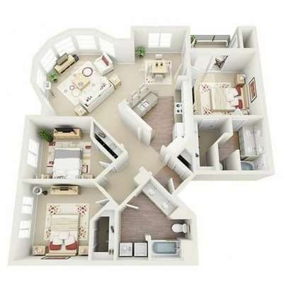 3d floor plan banvaye -1000rs me
 #3d  #3Dfloorplans