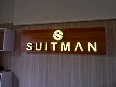 new work in Kalamassery..suitman #keraladesigns  #acrylicletters  #signboard