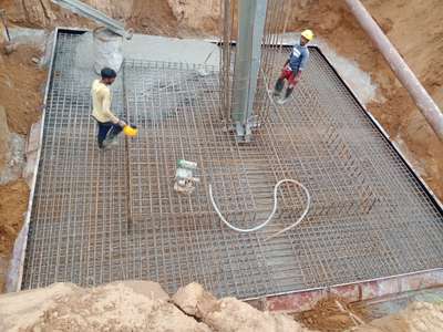 tower foundation work