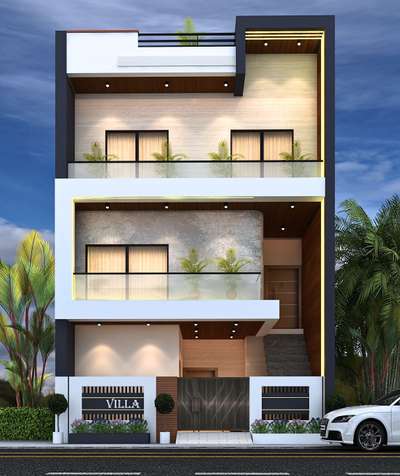 Omaxe city elevation 
25x40 #indorehouse  #indorecity  #ElevationDesign  #InteriorDesigner
