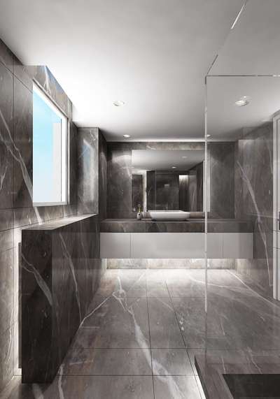luxury bathroom design and execute with material.
3000-3500 sqf
