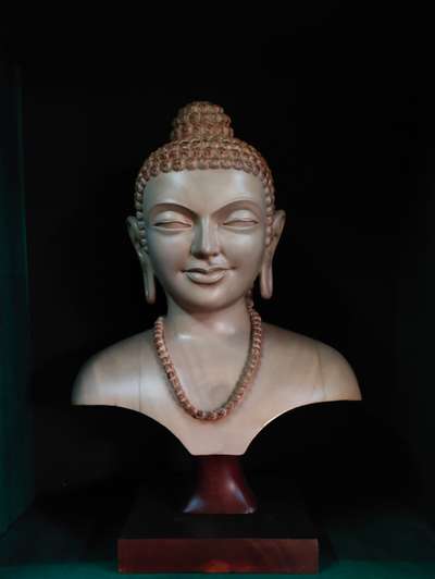 #Buddha #Wooden #sculpture