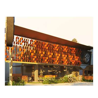 Mo'fe Dine
Proposed cafe in Perinthalmanna

#architecture #cafe #facade #exterior #terracotta #malapuram
