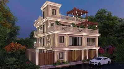 modern classic elevation
 # Neo classical Style,