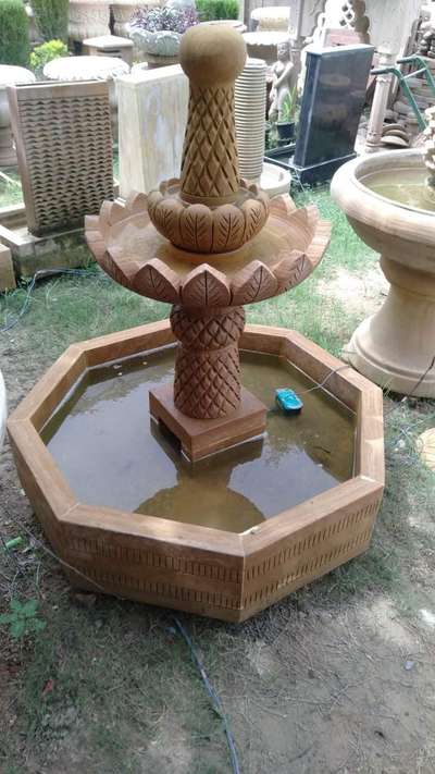 garden fountain.... 9660071612 #GraniteFloors #raft_foundation #outdoorBellJetFountain