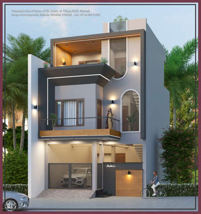 #rinkaldesignstudio
 #3dview 
 #exteriordesigns 
 #standardhome 
 #carporch
