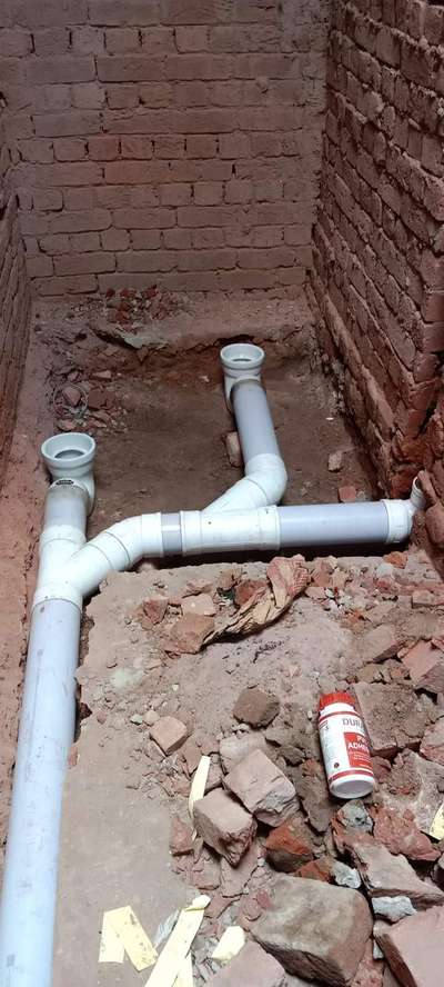 *bath fitting *
water proofing and wall mixer fitting 
   finel tak dranaj line ke alag se