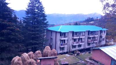 Tourist Rest House in Himalyas using Light Gauge steel Framed construction