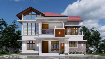3d Elevation 

 #FloorPlans  #3delevationhome