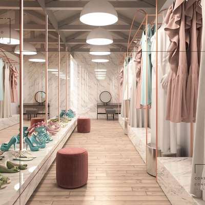 Proposed Fashion Boutique @ Thiruvananthapuram

#fashion #boutique #Ottoman #CelingLights  #commercial  #commercialinterior  #ContemporaryDesign