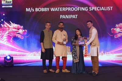 Bobby waterproofing  specialist  has been honored with the *Platinum Signature Club Award* from Pidilite Dr. Fixit at the prestigious ceremony in Hotel New World Saigon, Ho chi Minh City, Vietnam, on August 8, 2024. A huge thank you to our incredible my team for making it possible.