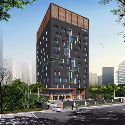 Designed by maven design studio LLP: upcoming corporate office project in noida.