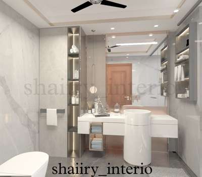 Master washroom designed beautifully. It is looking so peaceful.
Get your home designed by us at the best price. 
Follow shaiiry_interio
Contact @shaiiryinterio42@gmail.com for more info
#masterwashroomdesign #masterbathroomdesign #bathroomdesignideas #smallbathroomdesign #FalseCeiling #tiledesign #vanitymirror #wc #washroomdesignideas #washroomdesign #couplebathroom #interiordesign #interiordecor #interiordesigner