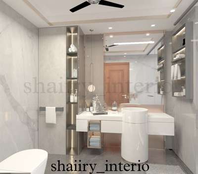 Master washroom designed beautifully. It is looking so peaceful.
Get your home designed by us at the best price. 
Follow shaiiry_interio
Contact @shaiiryinterio42@gmail.com for more info
#masterwashroomdesign #masterbathroomdesign #bathroomdesignideas #smallbathroomdesign #FalseCeiling #tiledesign #vanitymirror #wc #washroomdesignideas #washroomdesign #couplebathroom #interiordesign #interiordecor #interiordesigner