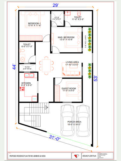 29' X 53' floor plan
.
.
.
#FlooringSolutions #FloorPlans #SingleFloorHouse #50LakhHouse #Flooring