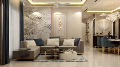 Living  #visualarchitects  #3d  #Architectural&Interior  #3d_visulaisation #Thrissur