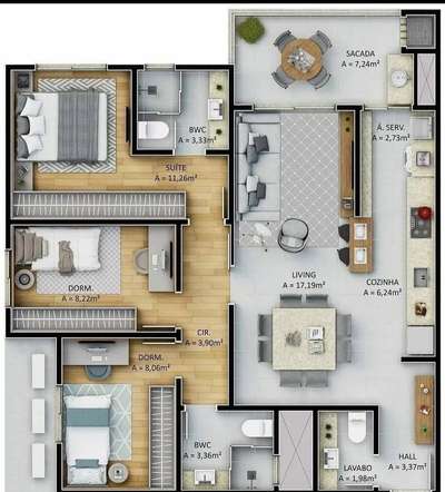 *2D residential planning *
2d floor plan