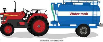 water tanker rent 
800 rupees per day