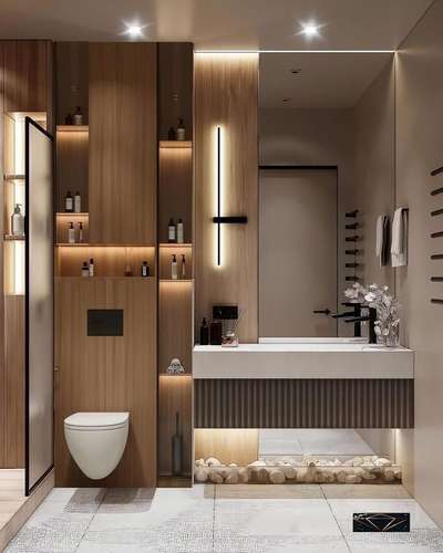 Enhance your bathroom with us
 #bathroominteriordesign  #yourdreamspace 
 #BathroomStorage  #BathroomRenovation