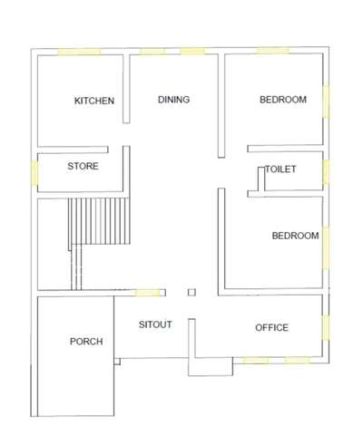Ground floor plan
#small_homeplans #homeplanners #homeplansdesigns