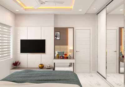 MINIMALIST WHITE BEDROOM - 02