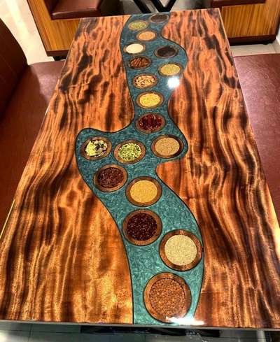 spice table 

#epoxihgalleria 

9778027292

#epoxytables #epoxyfurniture #epoxycoating #epoxywoodworking #epoxyrivertable #epoxyresintable #epoxyfurniture #DiningTable #DINING_TABLE #diningarea #diningroomdecor #wooden_dining_set #diningdecor #DiningTableAndChairs #RectangularDiningTable #dinigarea