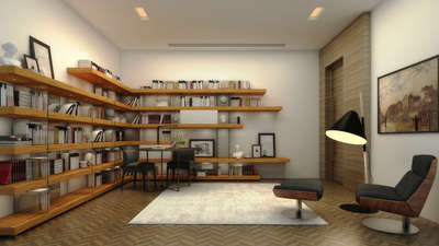 Library room design.