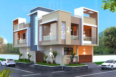 corner villa design