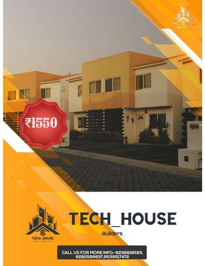 Buid your dream with Starting sqft/1500 rate
TECHHOUSE BUILDERS