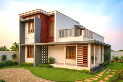 #1500sq.ftbuilding#conceptdesign#3D #lowcosthouse #budgethomes