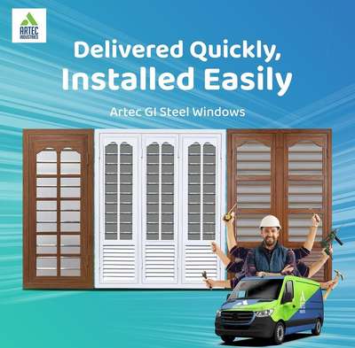 1, 2, 3....Done!!!
Quick Delivery and Fast Installation with Artec Steel Windows

#artec #artecindustries #steelwindows #windows #artecbeststeelwindows #beststeelwindows