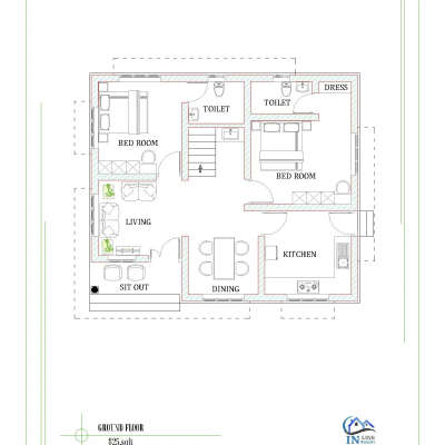 #home plan #HouseDesigns  #4BHKPlans  #total 1492sqft.  #